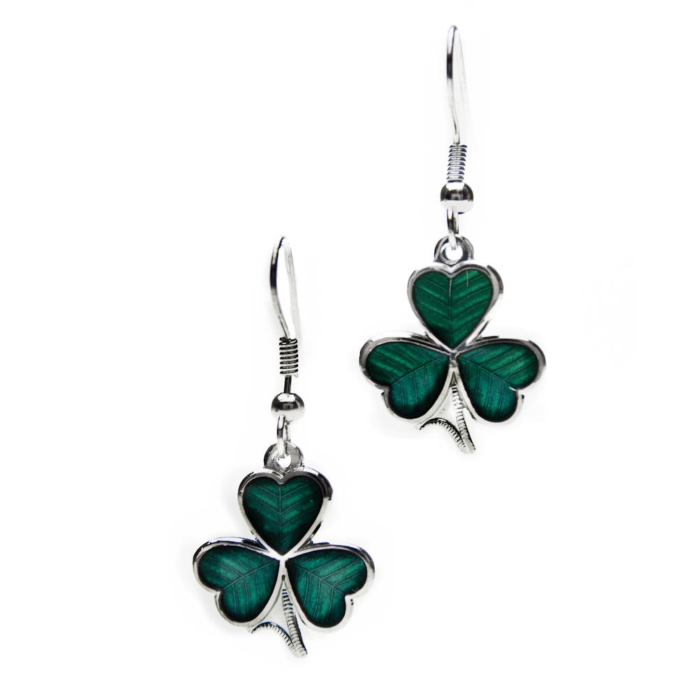 Irish Shamrock Earrings